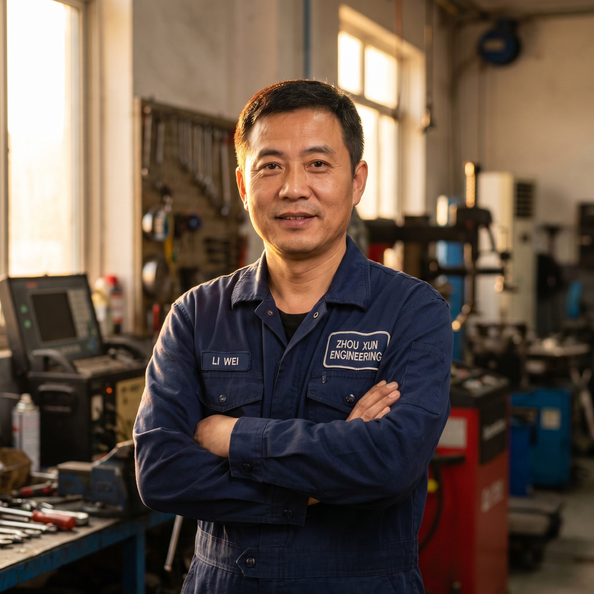 抖阴首席改装工程师陈志远